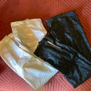 Zyia legging bundle both reflective and long hardly worn